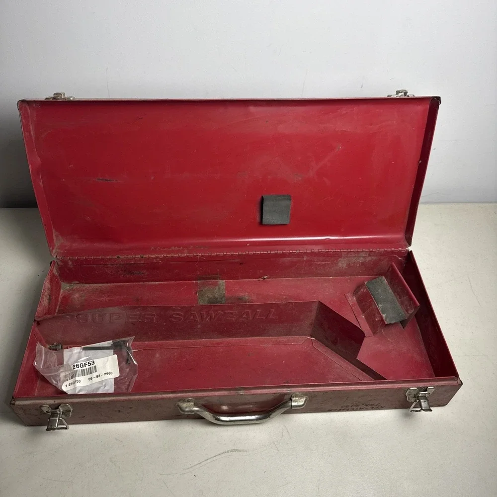Milwaukee Heavy-Duty Sawzall  Carrying Case [ ONLY ] - Metal